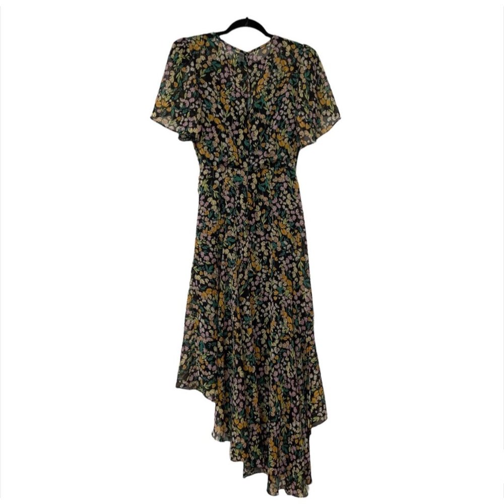 Astr The Label Flutter Sleeve Asymmetrical Floral… - image 8